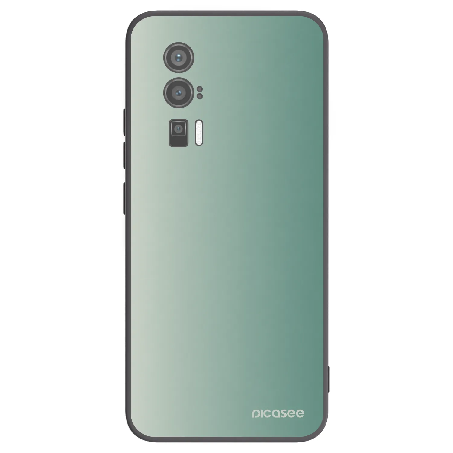 Picasee silikonski črni ovitek za Xiaomi Poco F5 Pro 5G - Misty Sage