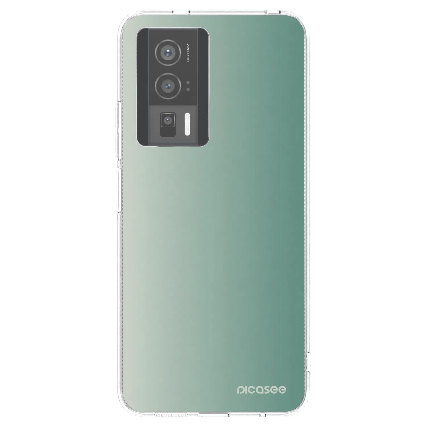 Picasee silikonski prozorni ovitek za Xiaomi Poco F5 Pro 5G - Misty Sage
