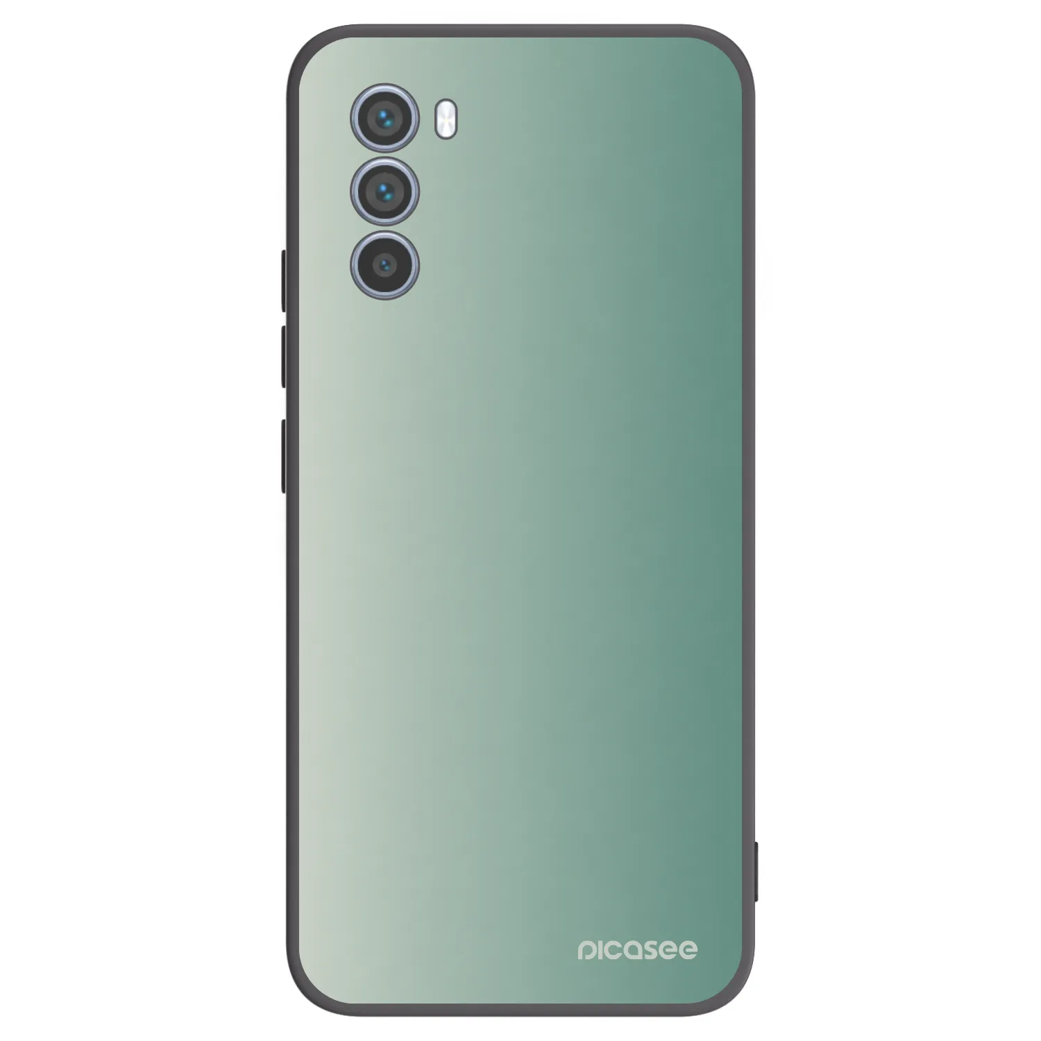 Picasee silikonski črni ovitek za Motorola Moto G62 - Misty Sage