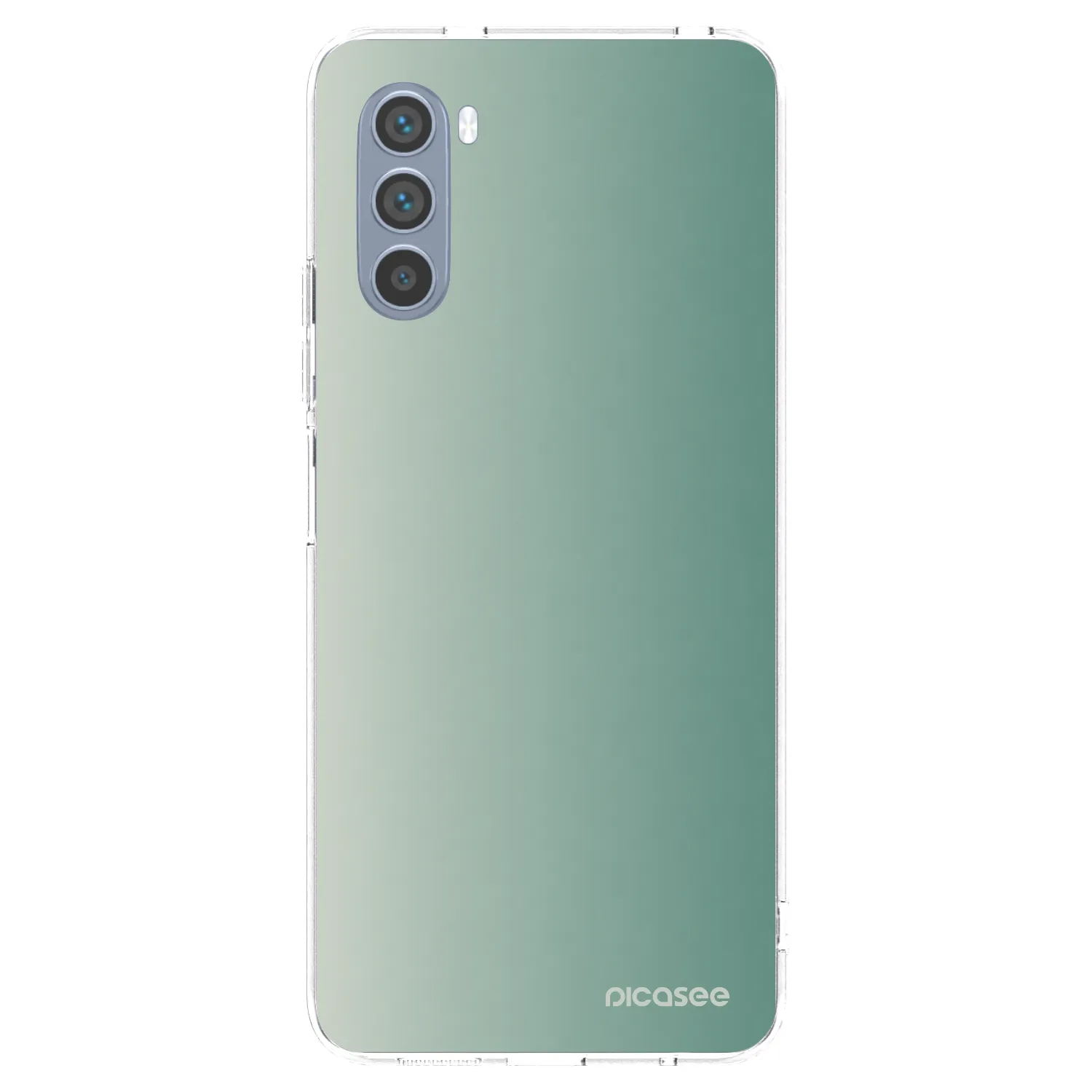 Picasee silikonski prozorni ovitek za Motorola Moto G62 - Misty Sage