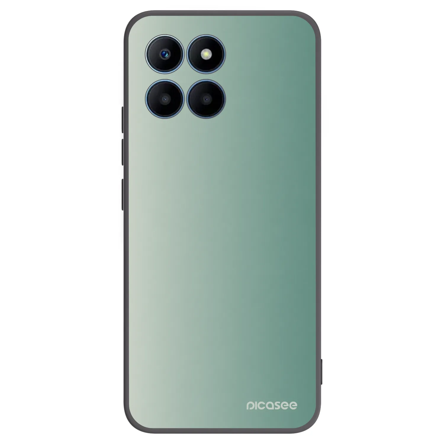 Picasee silikonski črni ovitek za Honor 70 Lite - Misty Sage