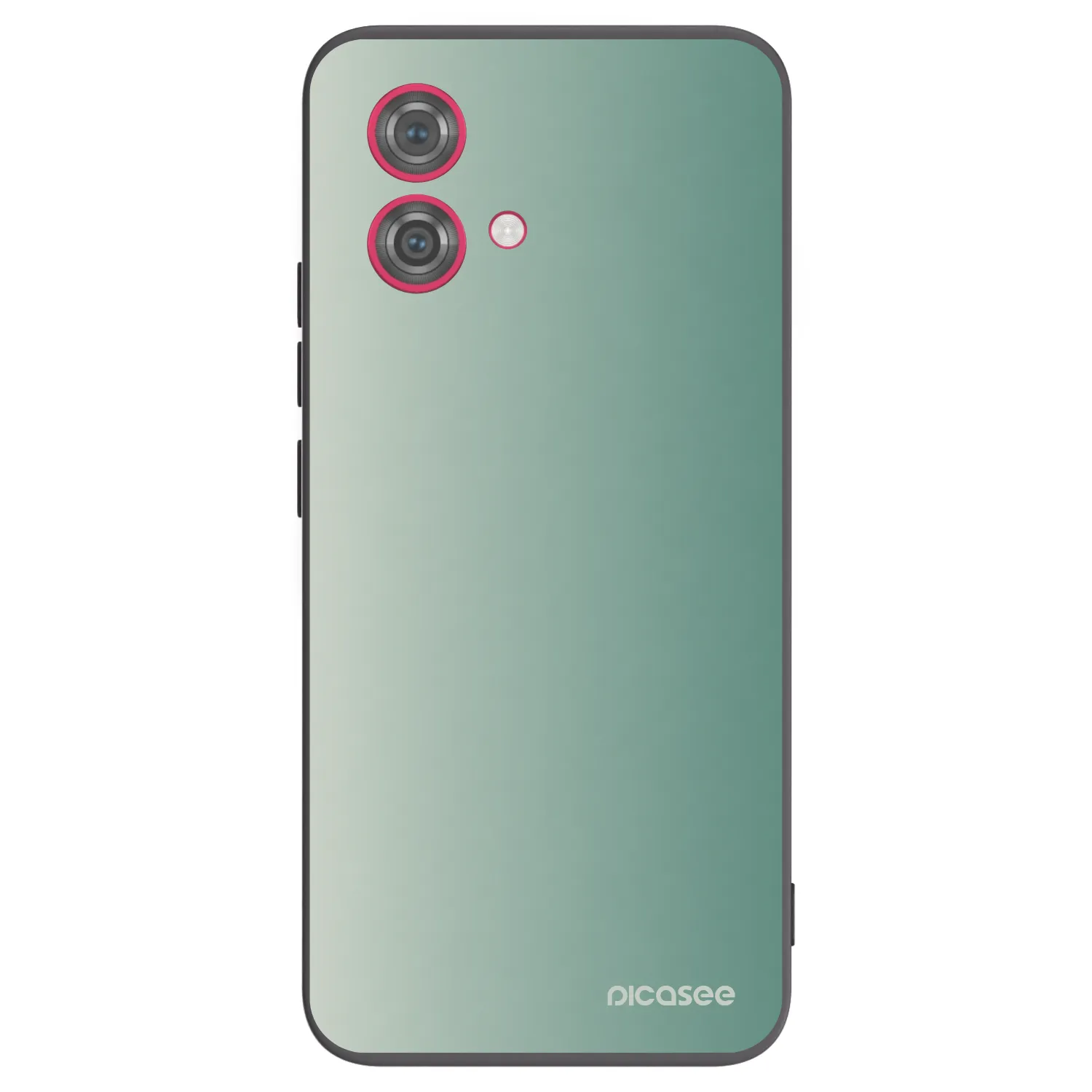 Picasee silikonski črni ovitek za Motorola Moto G84 5G - Misty Sage