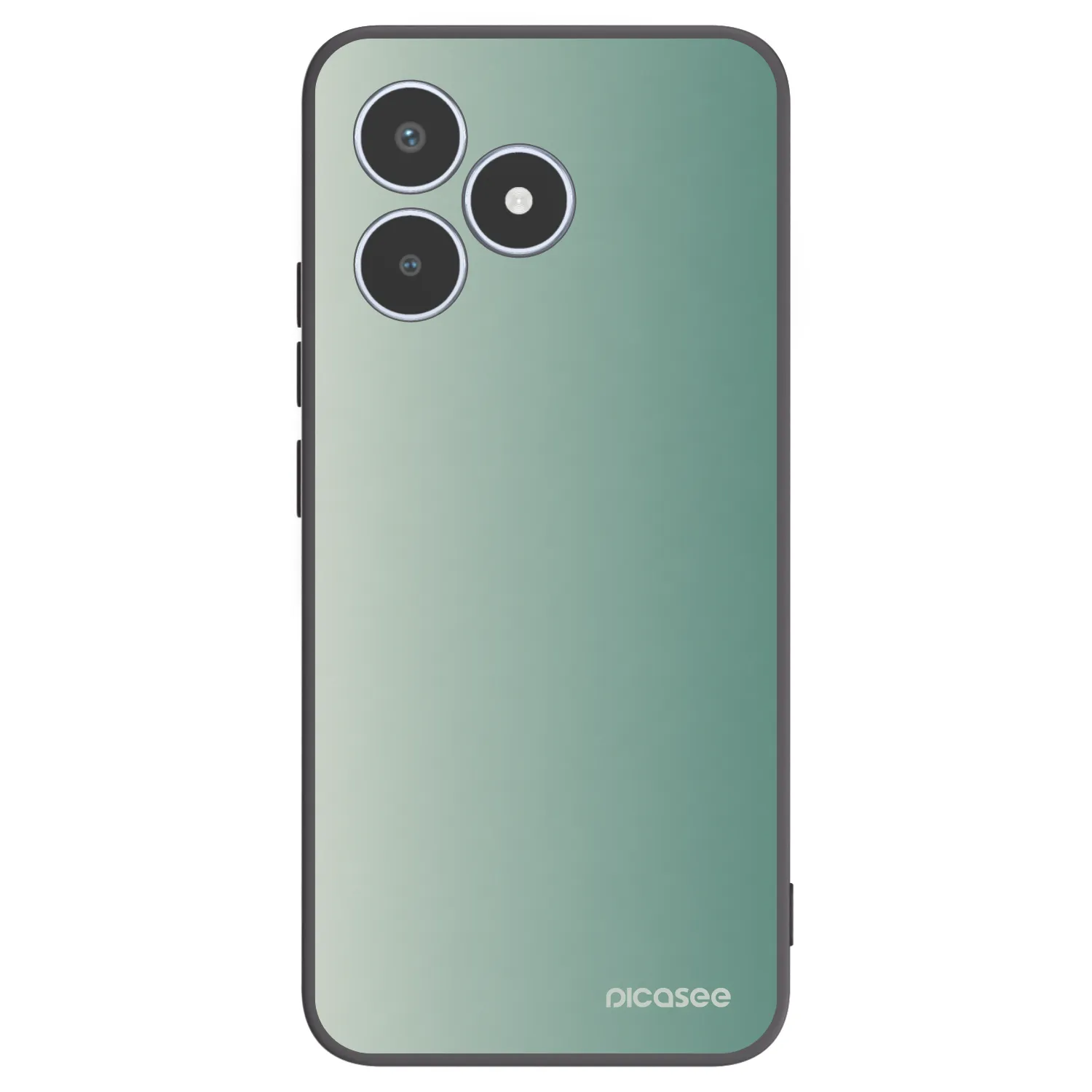 Picasee silikonski črni ovitek za Realme C53 - Misty Sage