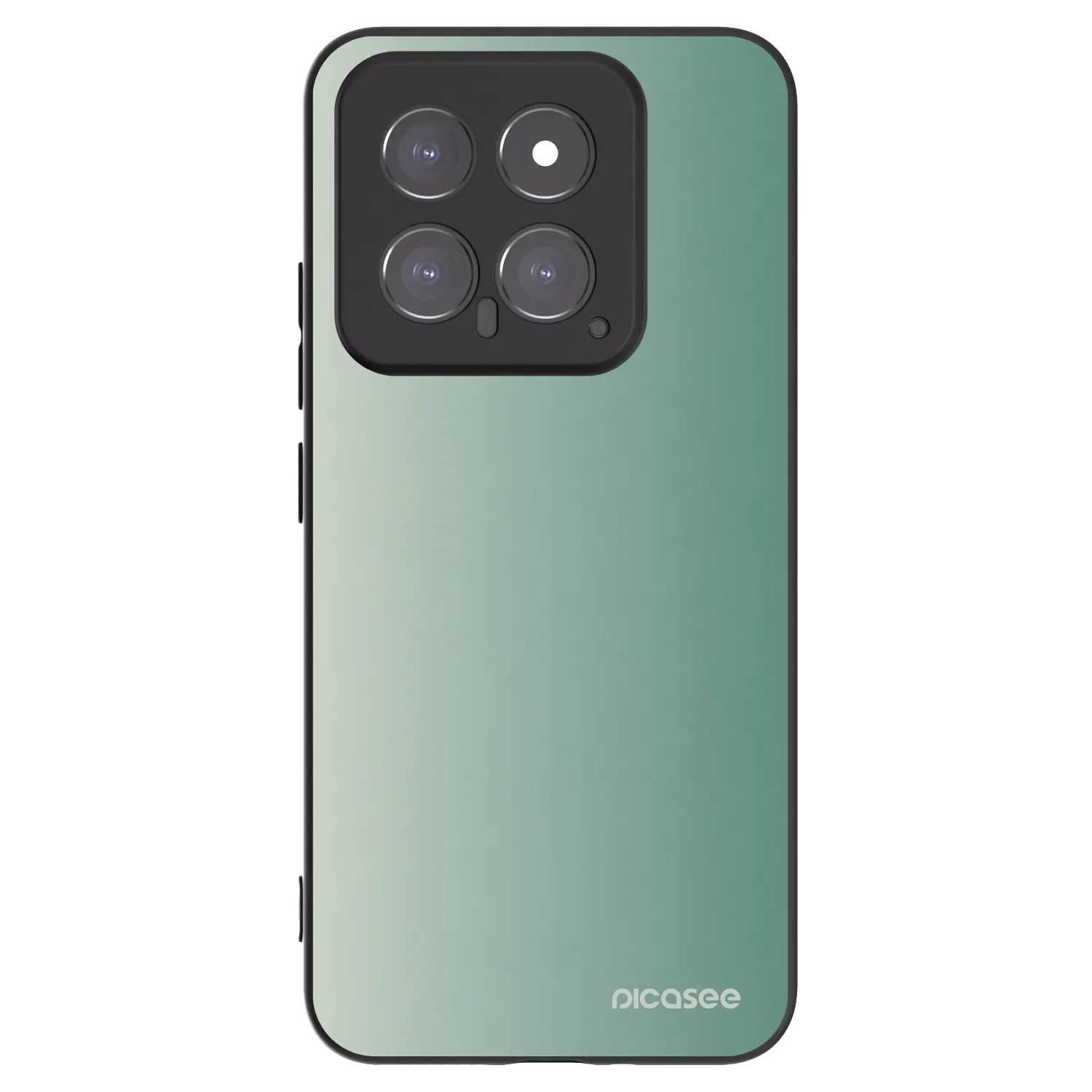 Picasee silikonski črni ovitek za Xiaomi 14 - Misty Sage