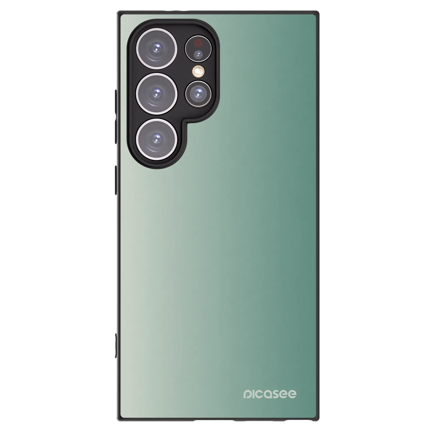 Picasee silikonski črni ovitek za Samsung Galaxy S24 Ultra S928B 5G - Misty Sage