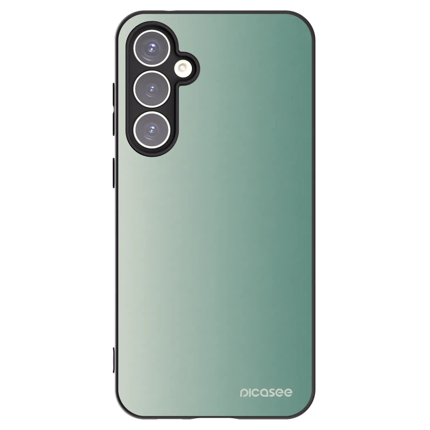 Picasee silikonski črni ovitek za Samsung Galaxy S23 FE S711B - Misty Sage