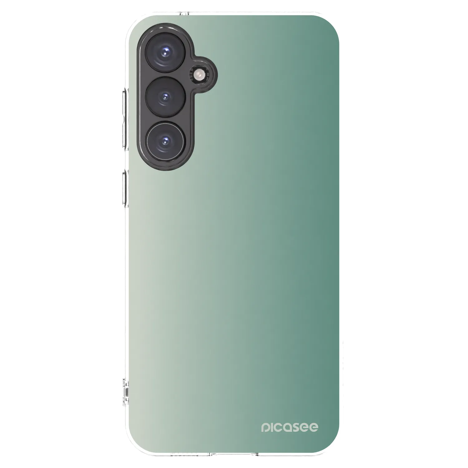 Picasee silikonski prozorni ovitek za Samsung Galaxy S23 FE S711B - Misty Sage