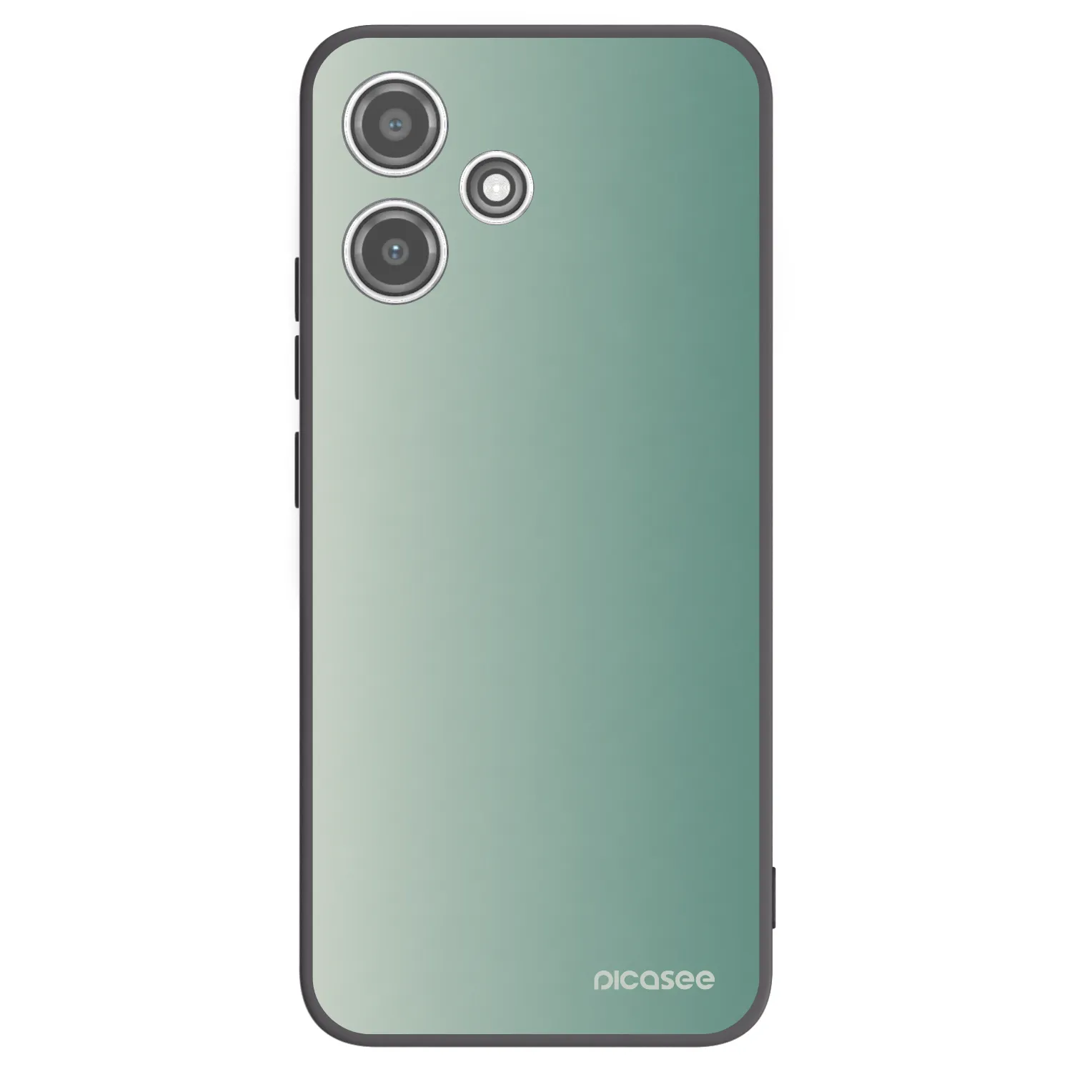 Picasee silikonski črni ovitek za Xiaomi Redmi 12 5G - Misty Sage