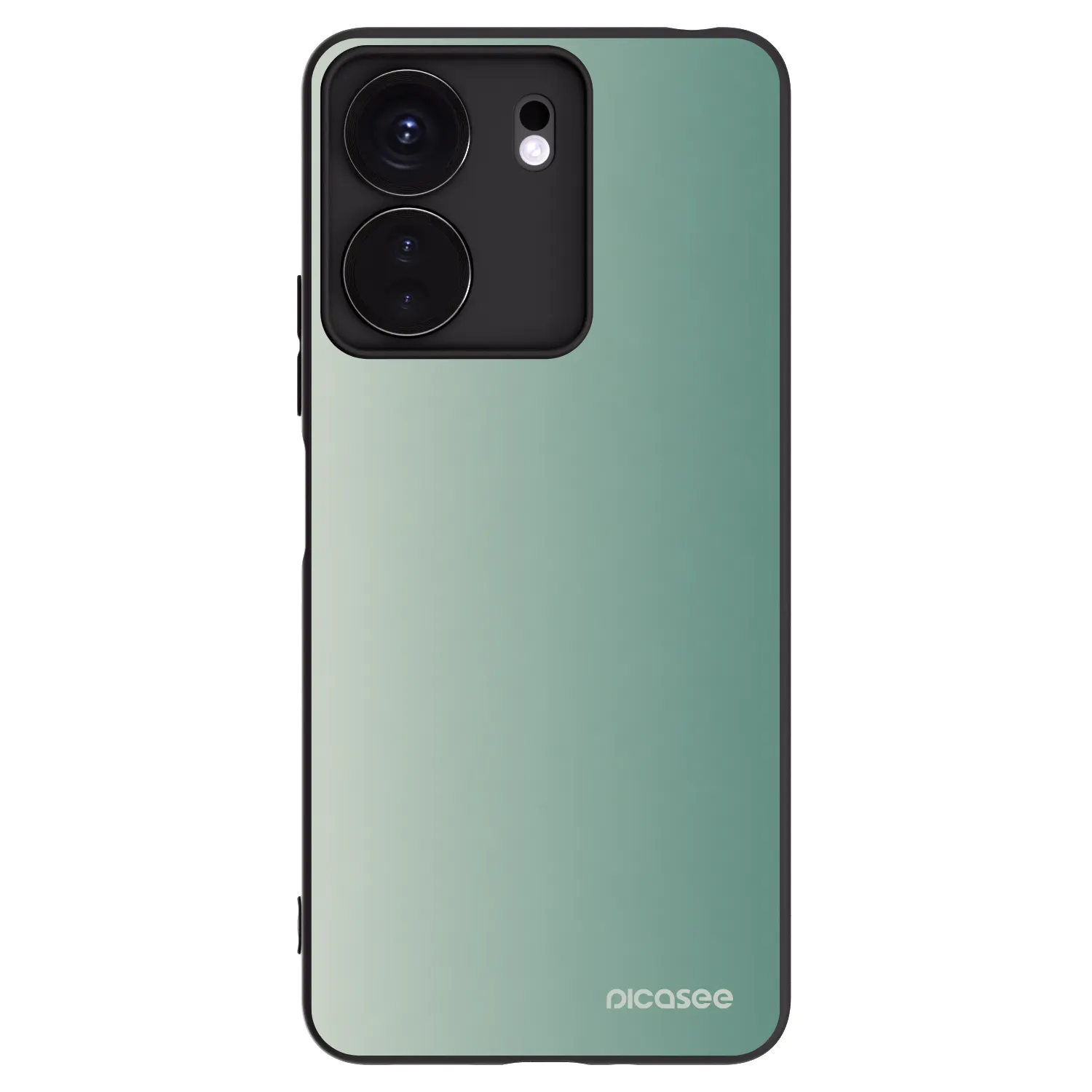 Picasee silikonski črni ovitek za Xiaomi Redmi 13C 4G - Misty Sage