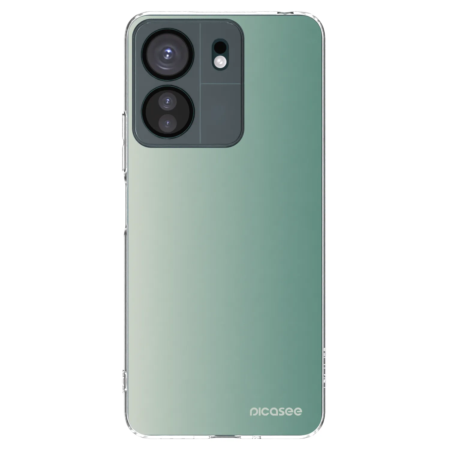 Picasee silikonski prozorni ovitek za Xiaomi Redmi 13C 4G - Misty Sage