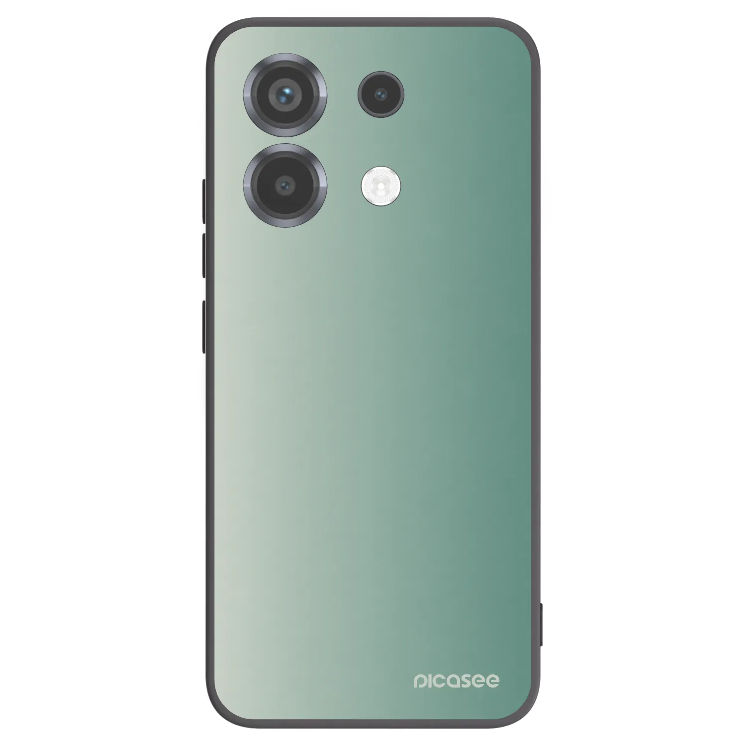 Picasee silikonski črni ovitek za Xiaomi Poco X6 - Misty Sage
