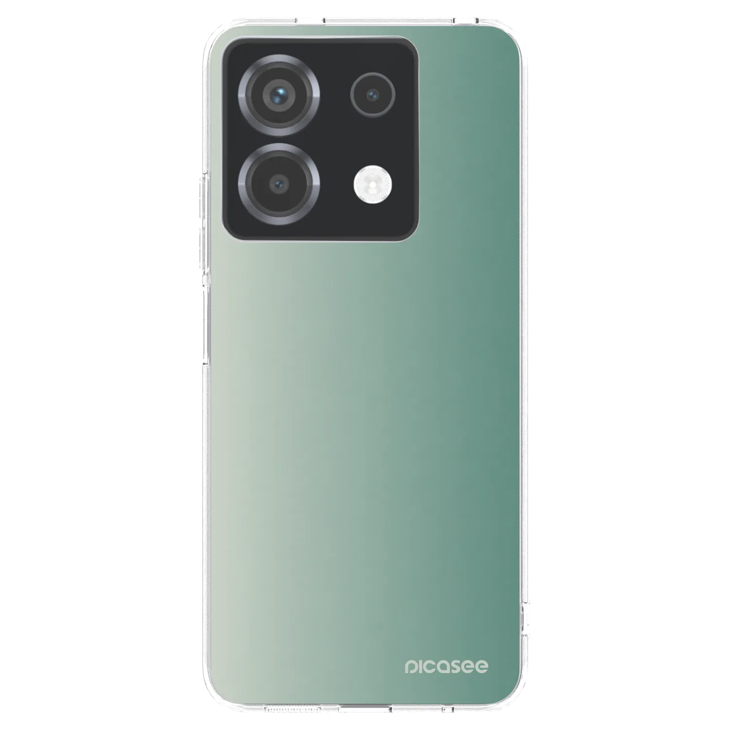 Picasee silikonski prozorni ovitek za Xiaomi Poco X6 - Misty Sage