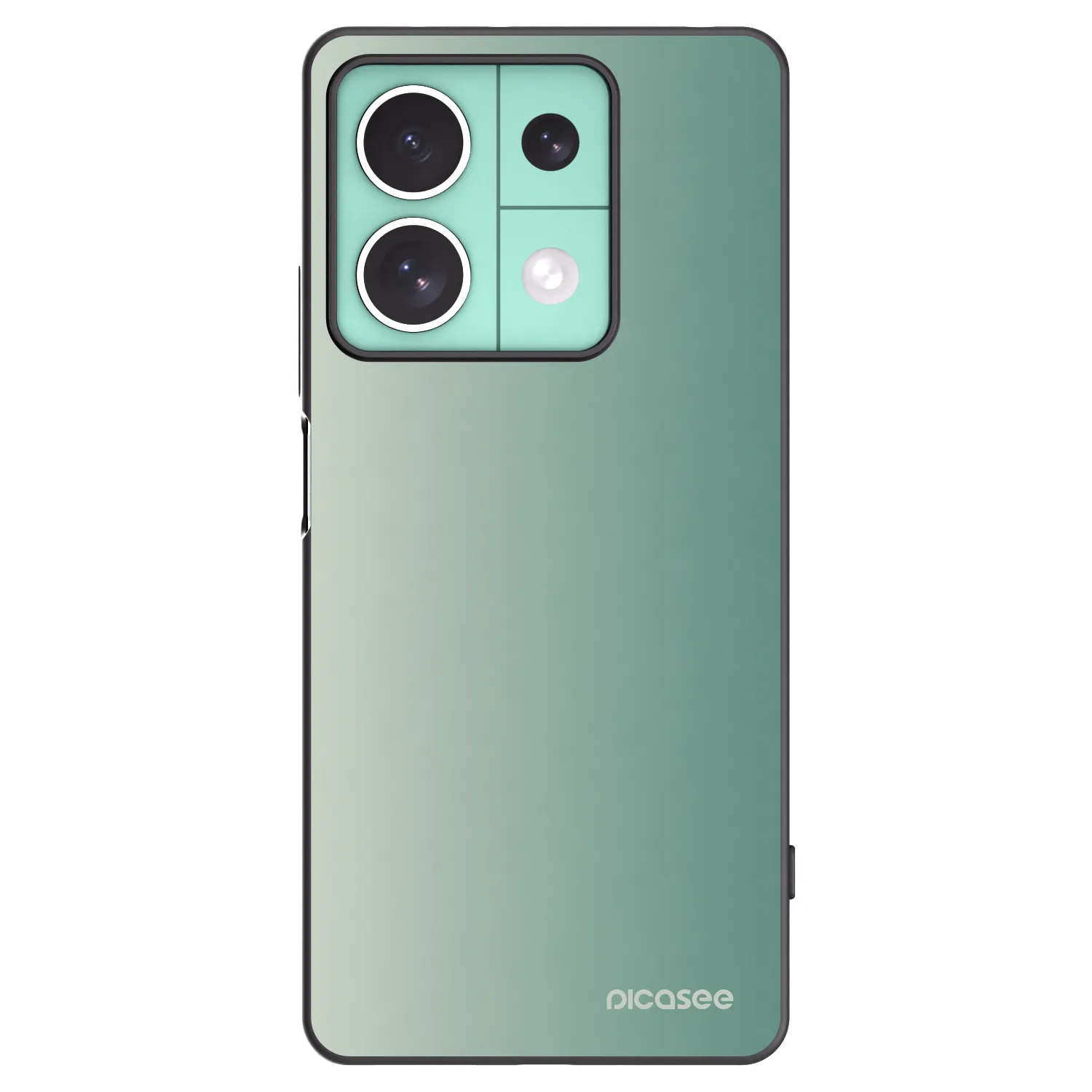 Picasee silikonski črni ovitek za Xiaomi Redmi Note 13 5G - Misty Sage