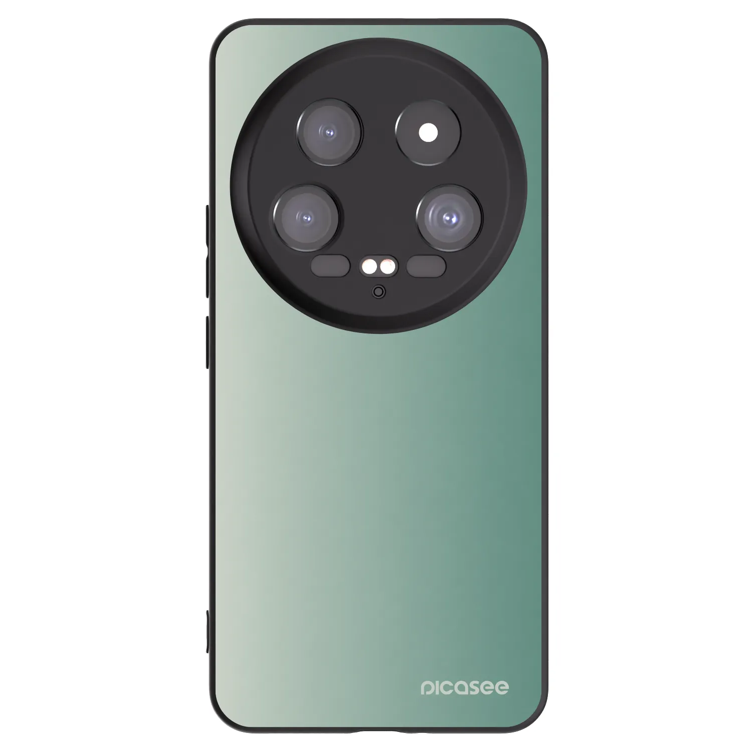 Picasee silikonski črni ovitek za Xiaomi 14 Ultra - Misty Sage