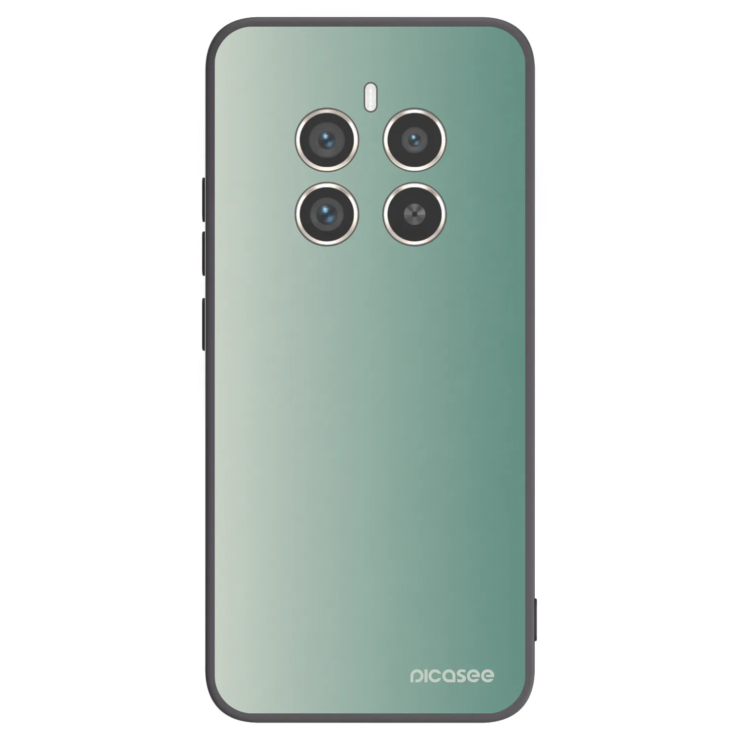 Picasee silikonski črni ovitek za Realme 12 Pro 5G - Misty Sage