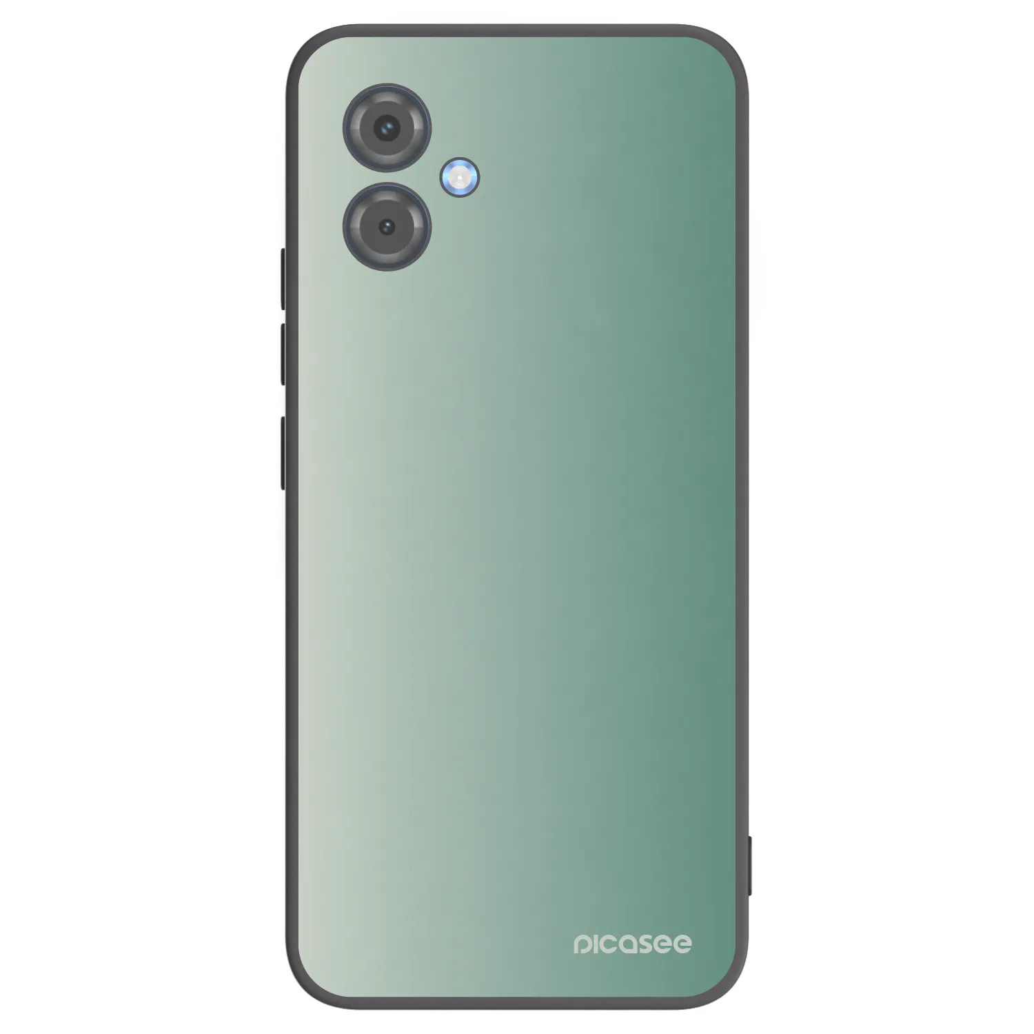 Picasee silikonski črni ovitek za Motorola Moto G14 - Misty Sage