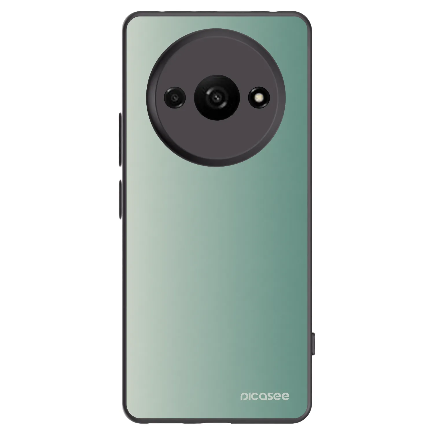 Picasee silikonski črni ovitek za Xiaomi Redmi A3 - Misty Sage
