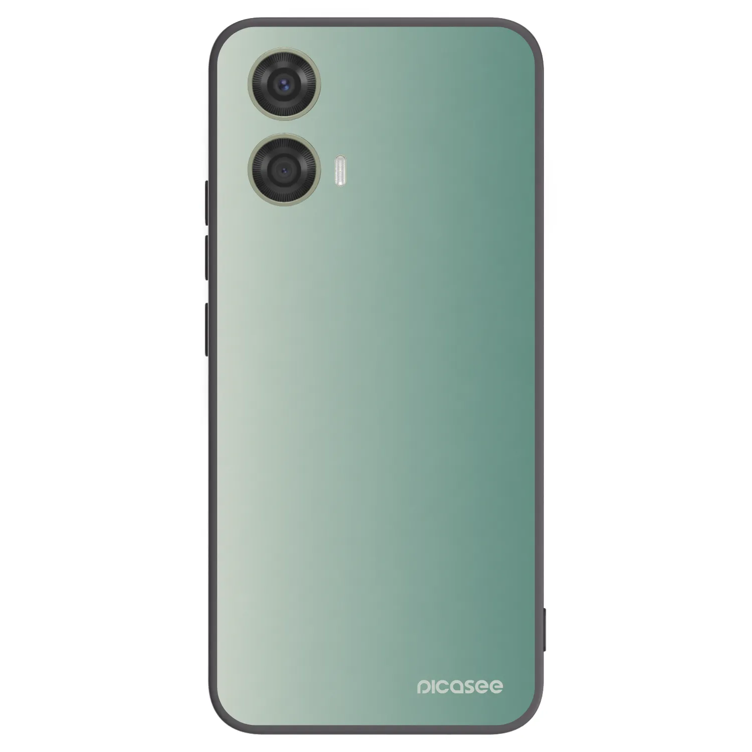 Picasee silikonski črni ovitek za Motorola Moto G24 - Misty Sage