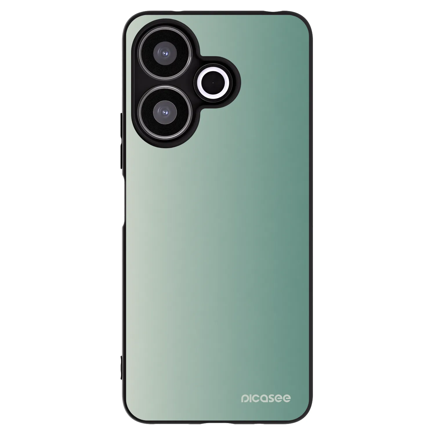 Picasee silikonski črni ovitek za Xiaomi Redmi 13 4G - Misty Sage