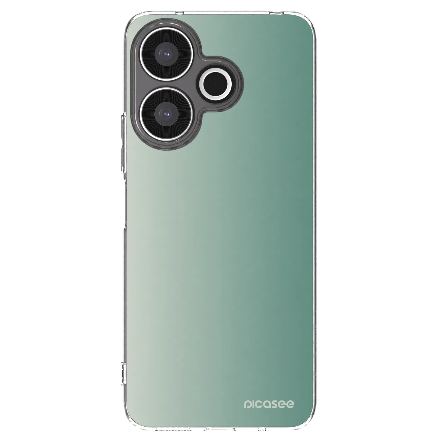 Picasee silikonski prozorni ovitek za Xiaomi Redmi 13 4G - Misty Sage