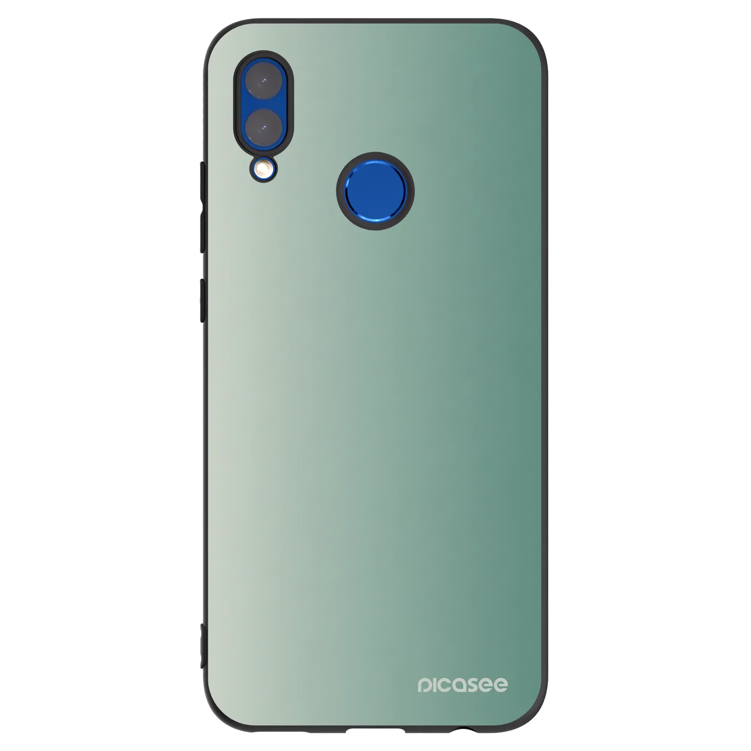 Picasee silikonski črni ovitek za Honor 10 Lite - Misty Sage