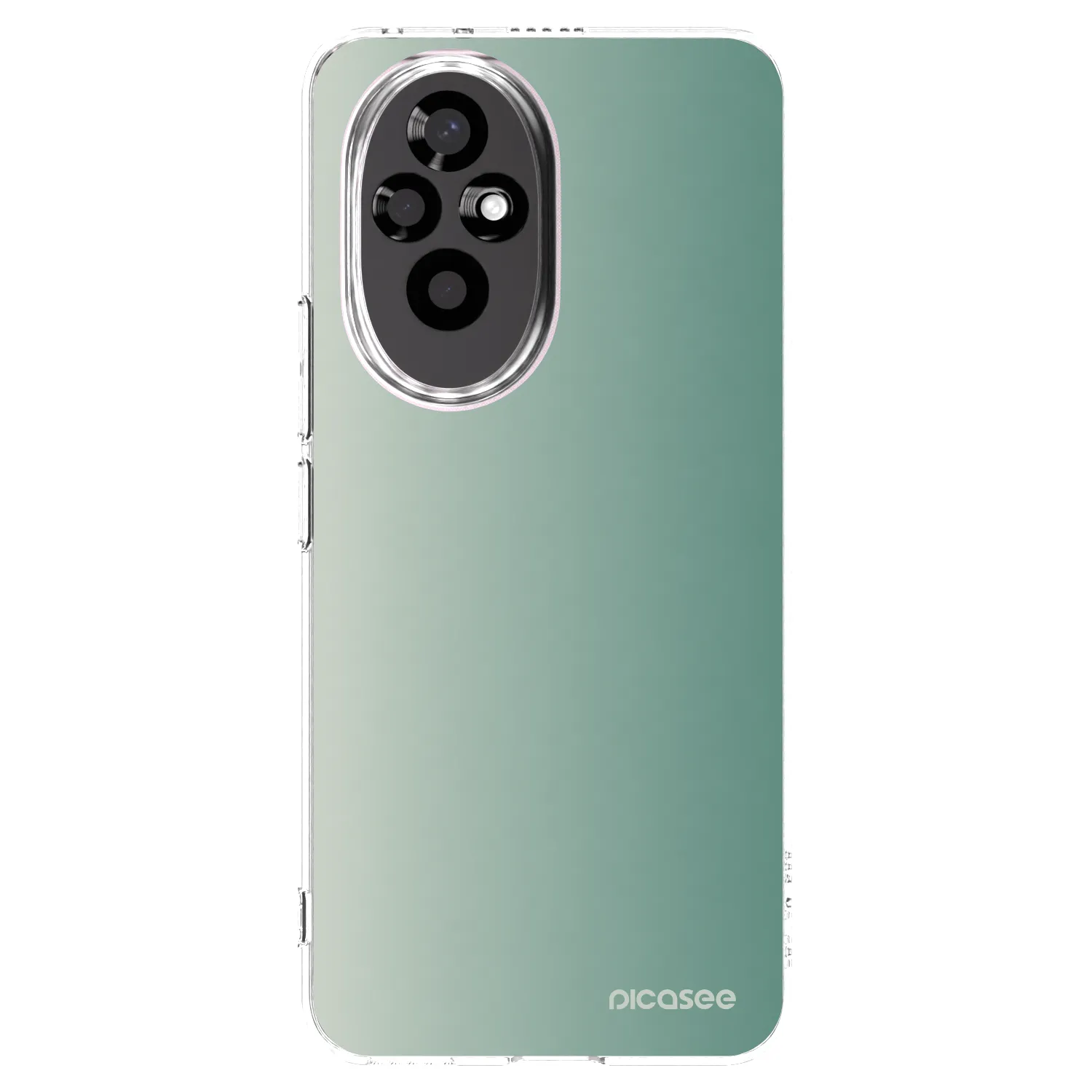 Picasee silikonski prozorni ovitek za Honor 200 Pro 5G - Misty Sage