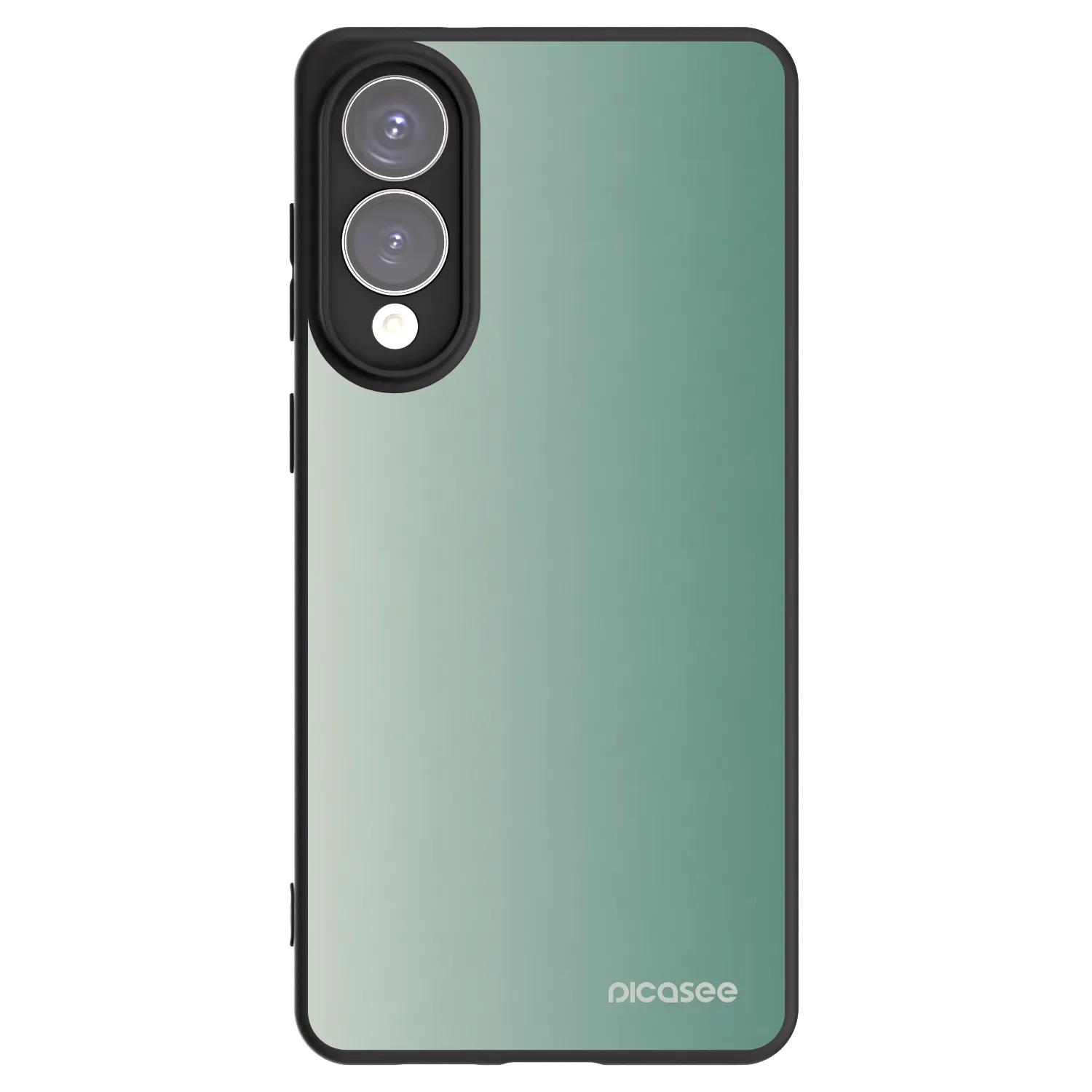 Picasee silikonski črni ovitek za Samsung Galaxy S25 Edge 5G - Misty Sage