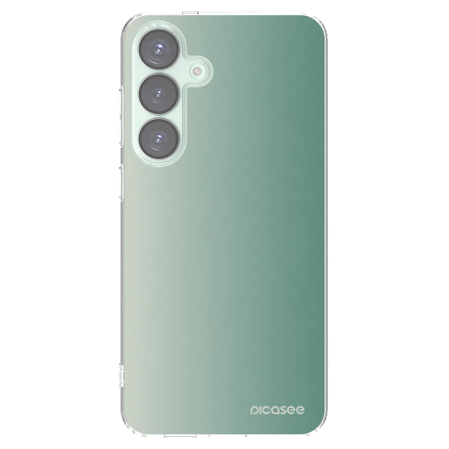 Picasee silikonski prozorni ovitek za Samsung Galaxy S25+ 5G - Misty Sage