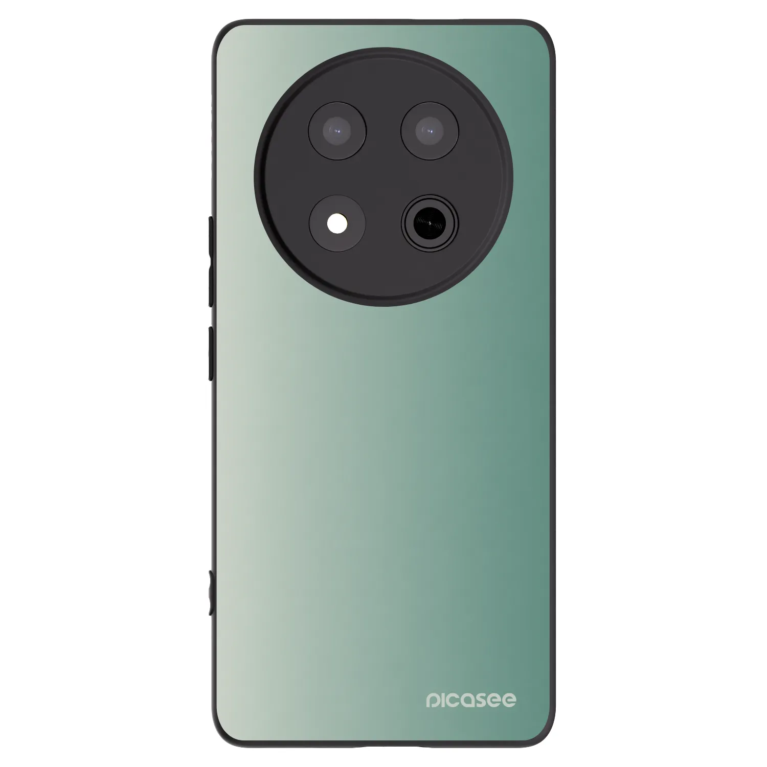 Picasee silikonski črni ovitek za Honor Magic7 Lite 5G - Misty Sage