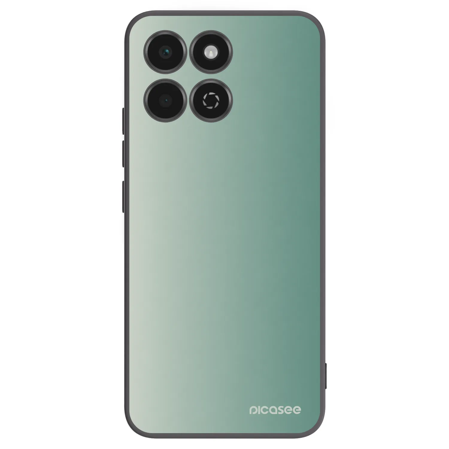 Picasee silikonski črni ovitek za Honor 200 Smart 5G - Misty Sage
