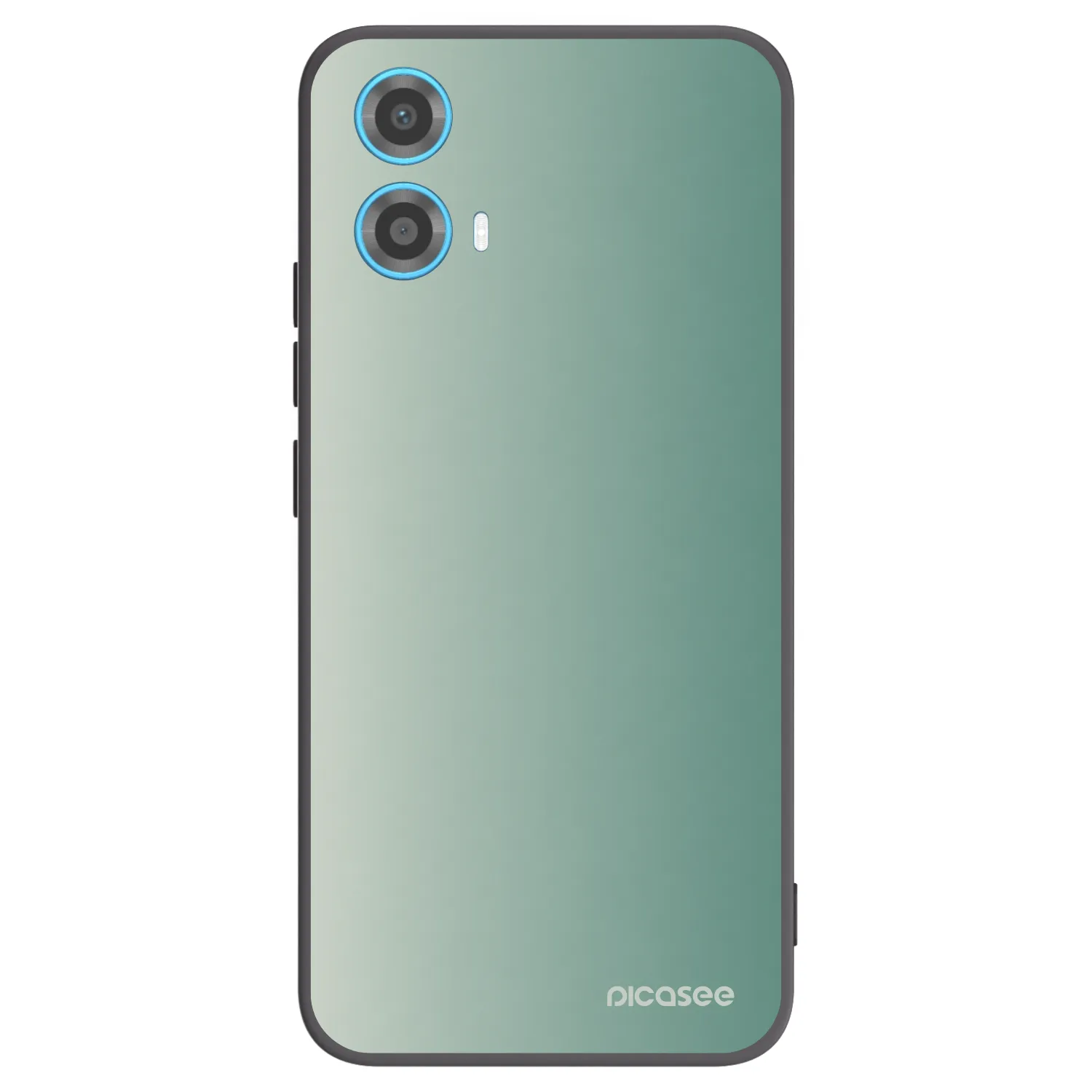 Picasee silikonski črni ovitek za Motorola Moto G34 5G - Misty Sage