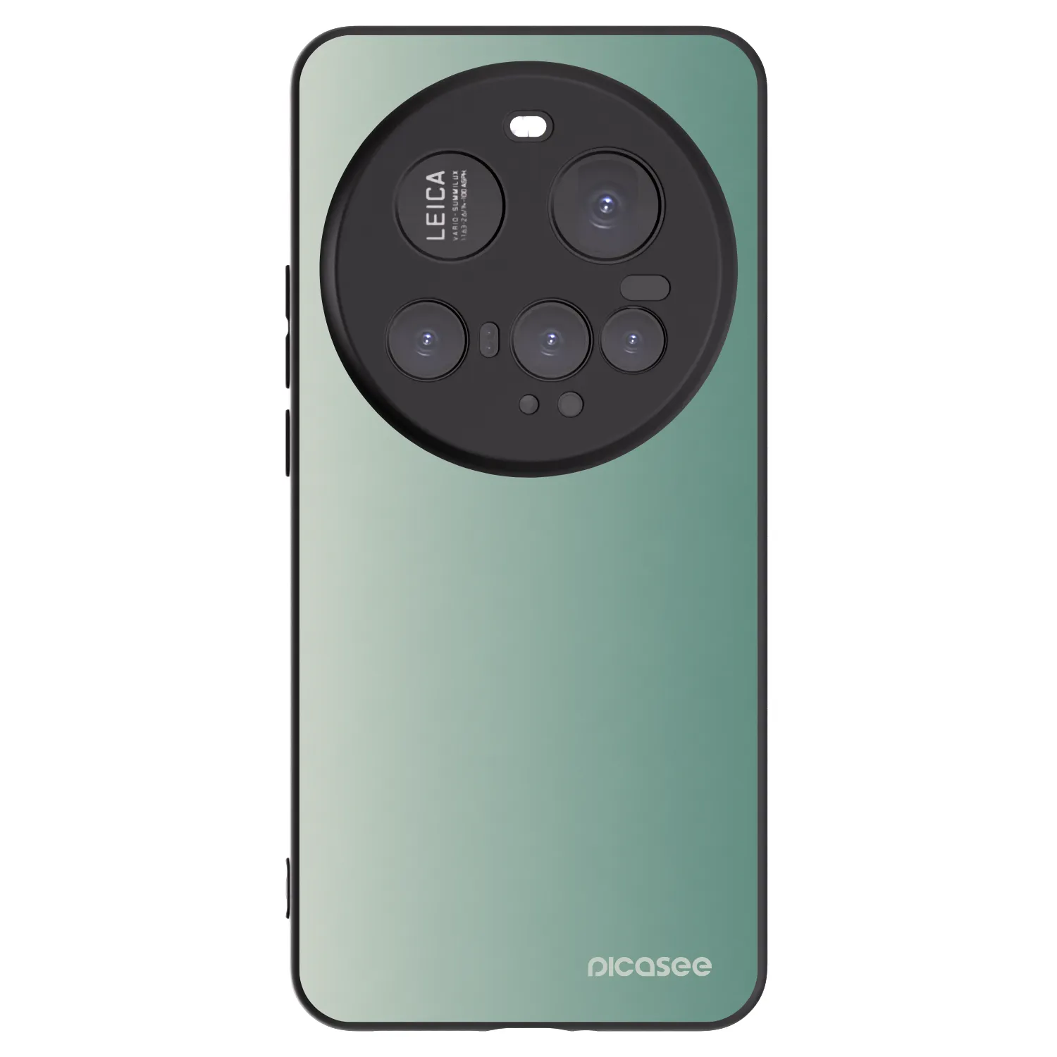 Picasee silikonski črni ovitek za Xiaomi 15 Ultra - Misty Sage