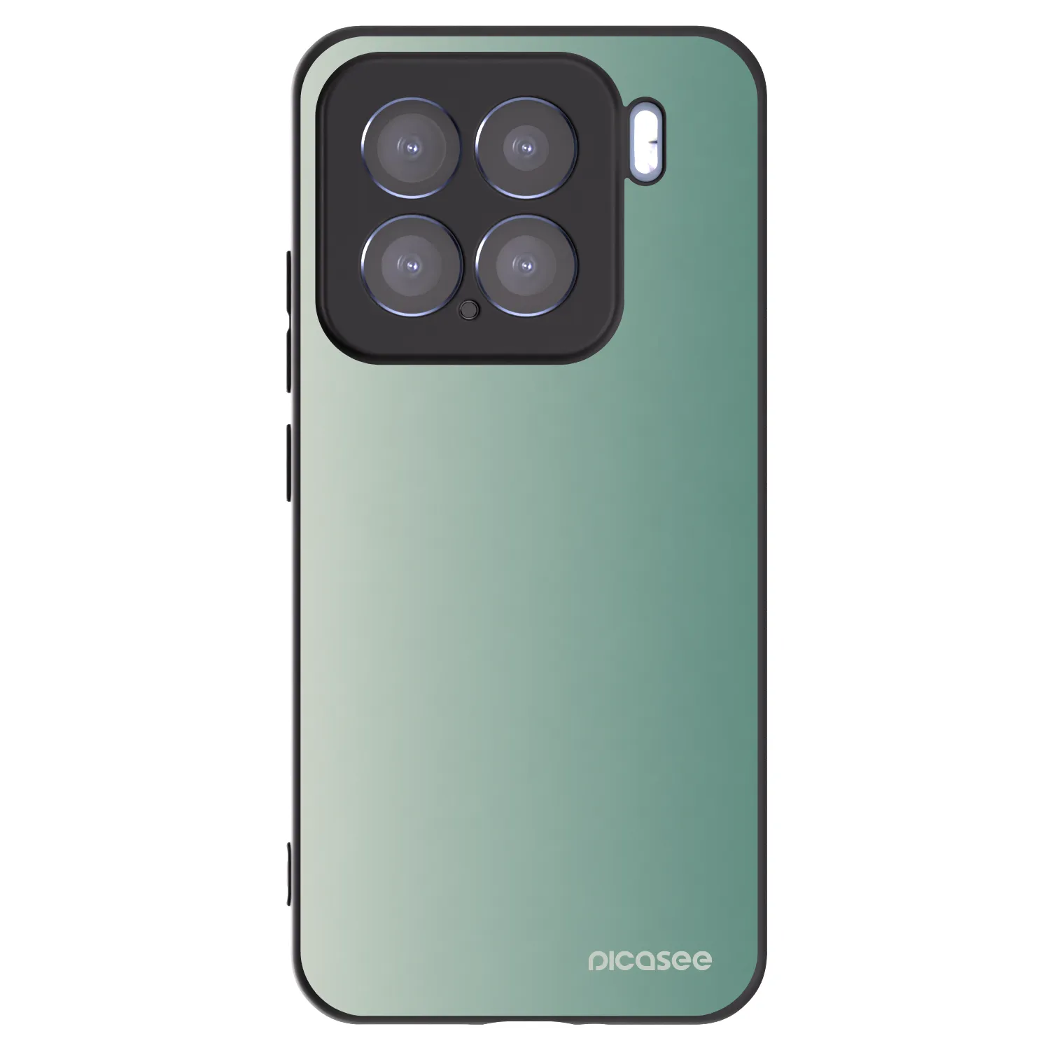 Picasee silikonski črni ovitek za Xiaomi 15 - Misty Sage