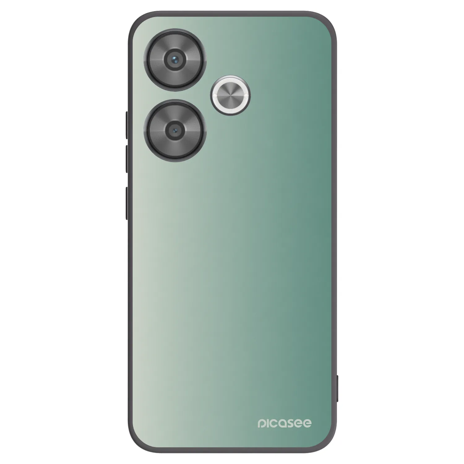 Picasee silikonski črni ovitek za Xiaomi Poco F6 - Misty Sage