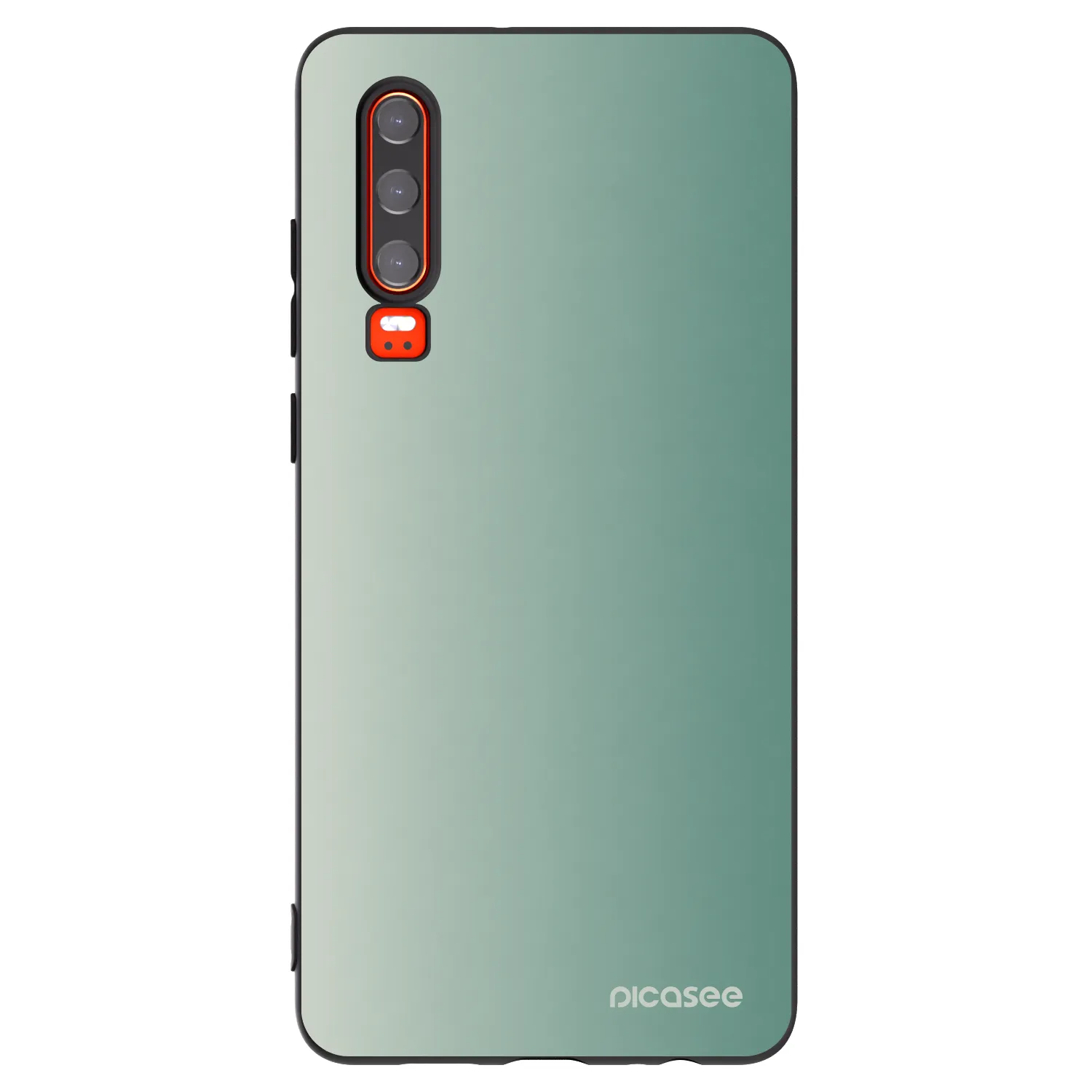 Picasee silikonski črni ovitek za Huawei P30 - Misty Sage