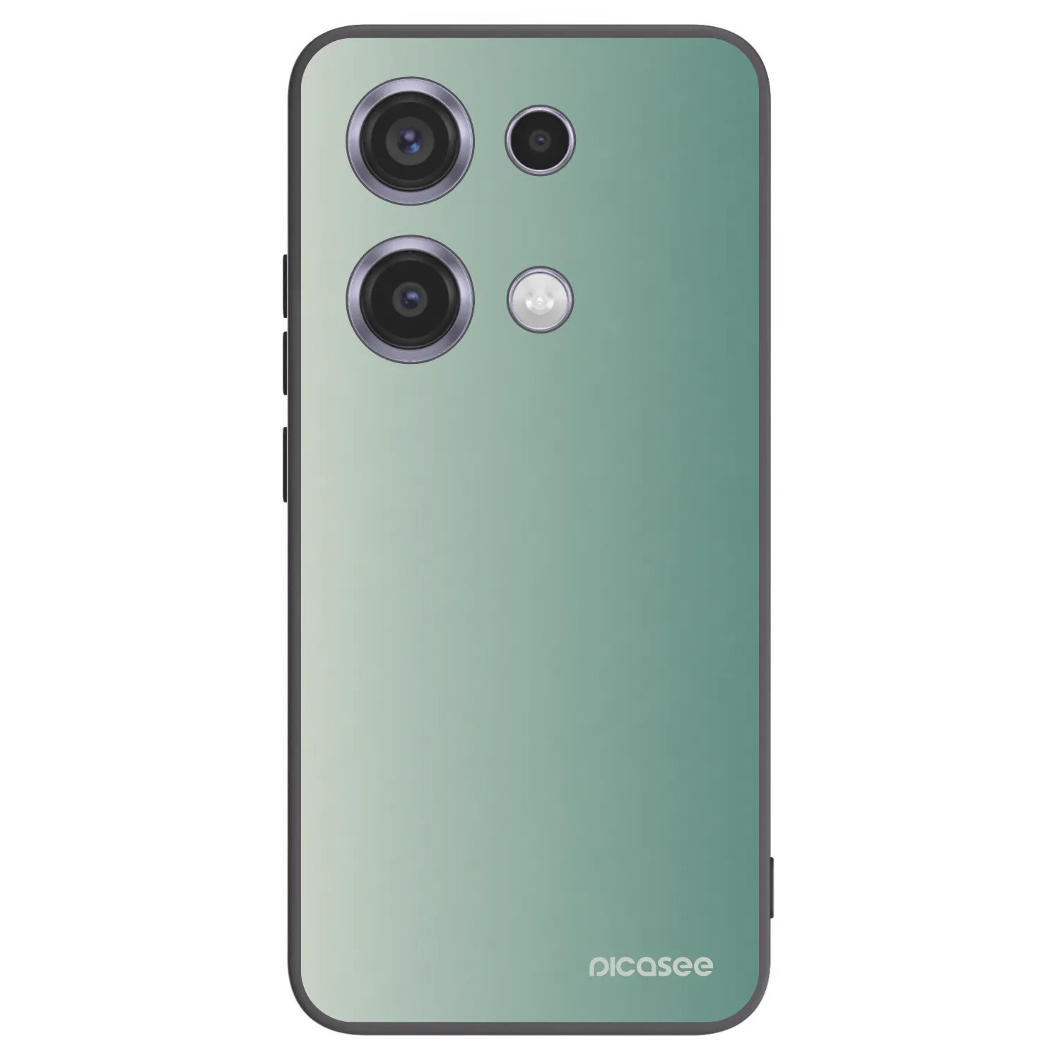 Picasee silikonski črni ovitek za Xiaomi Redmi Note 14S - Misty Sage