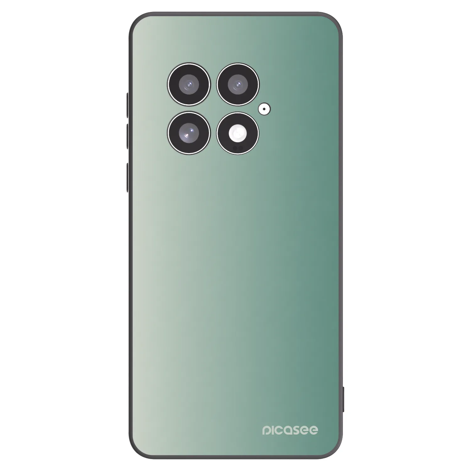Picasee silikonski črni ovitek za OnePlus 13 5G - Misty Sage