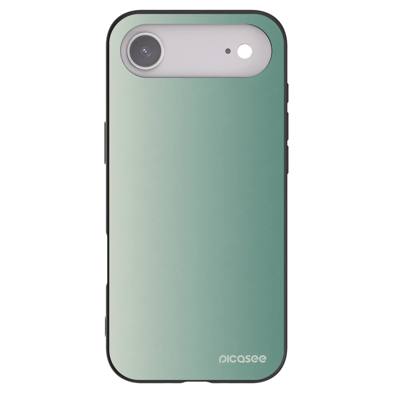 Picasee silikonski črni ovitek za Apple iPhone Air - Misty Sage