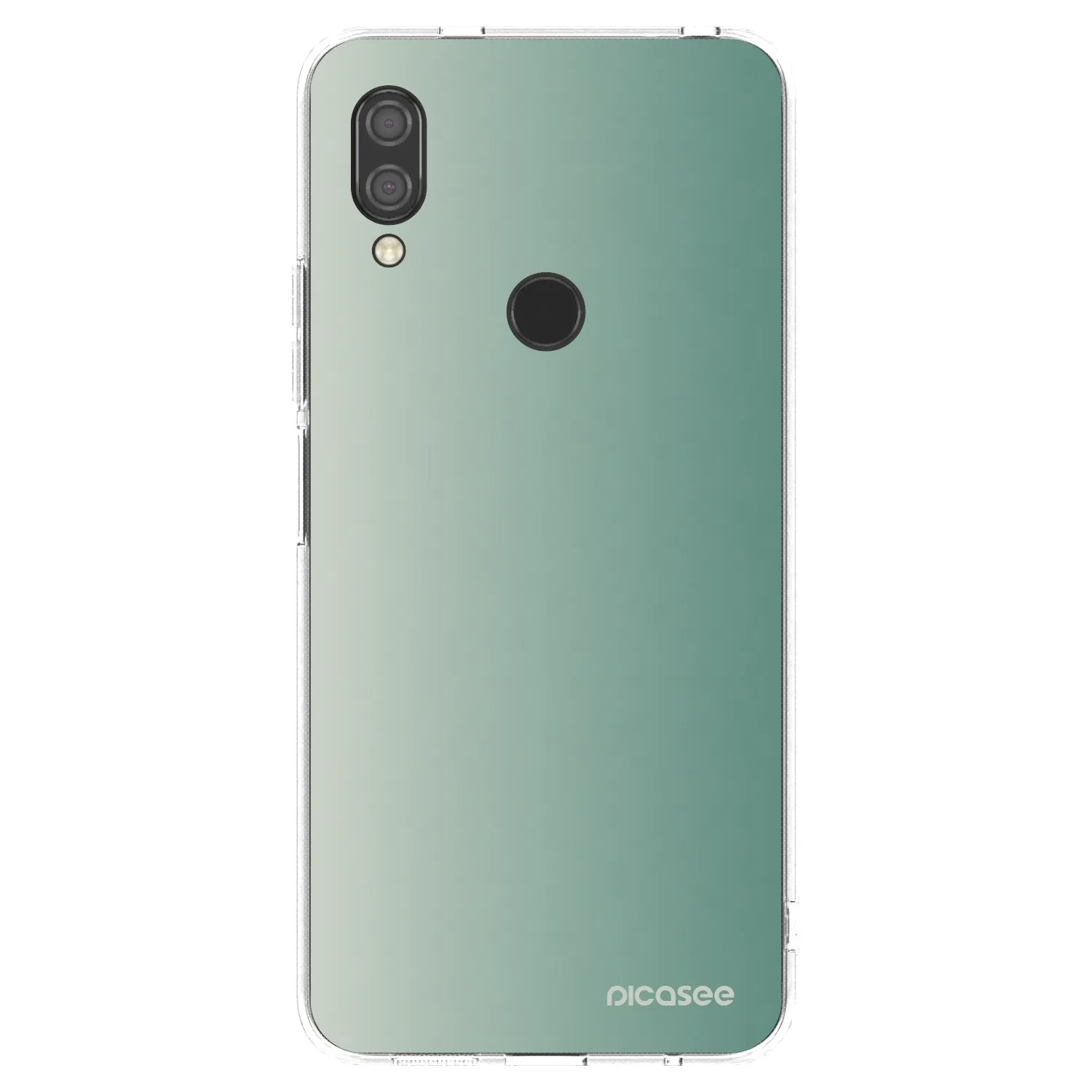 Picasee silikonski prozorni ovitek za Xiaomi Redmi 7 - Misty Sage