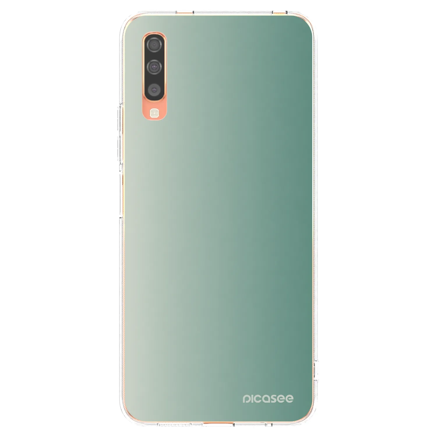 Picasee silikonski prozorni ovitek za Samsung Galaxy A70 A705F - Misty Sage