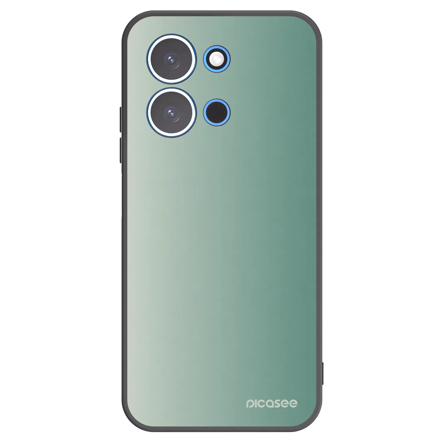 Picasee silikonski črni ovitek za Xiaomi Redmi 15C 4G - Misty Sage