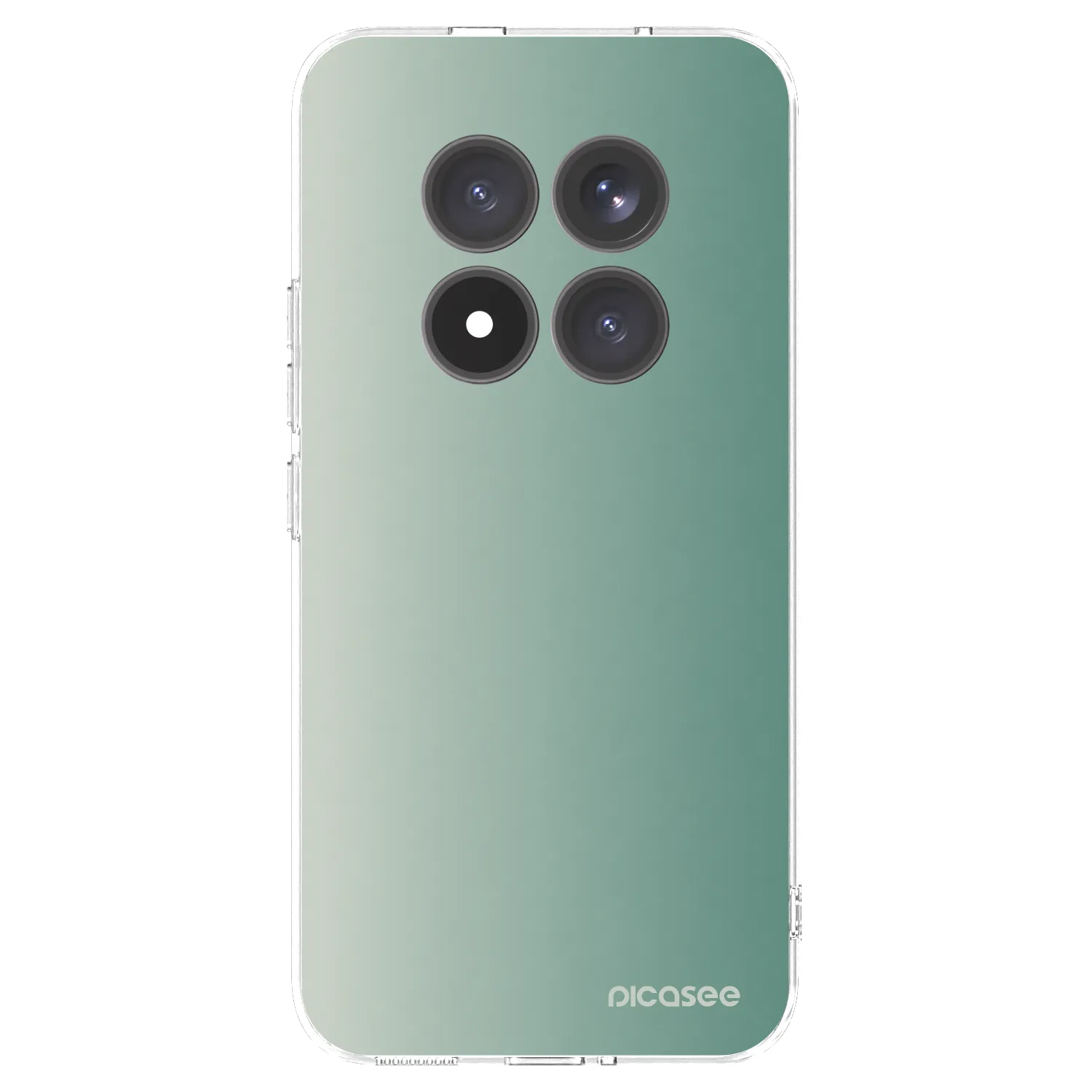 Picasee silikonski prozorni ovitek za Xiaomi Redmi Note 15 Pro+ - Misty Sage