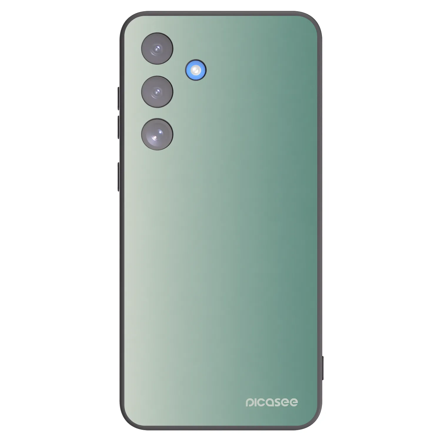 Picasee silikonski črni ovitek za Samsung Galaxy S25 FE 5G - Misty Sage