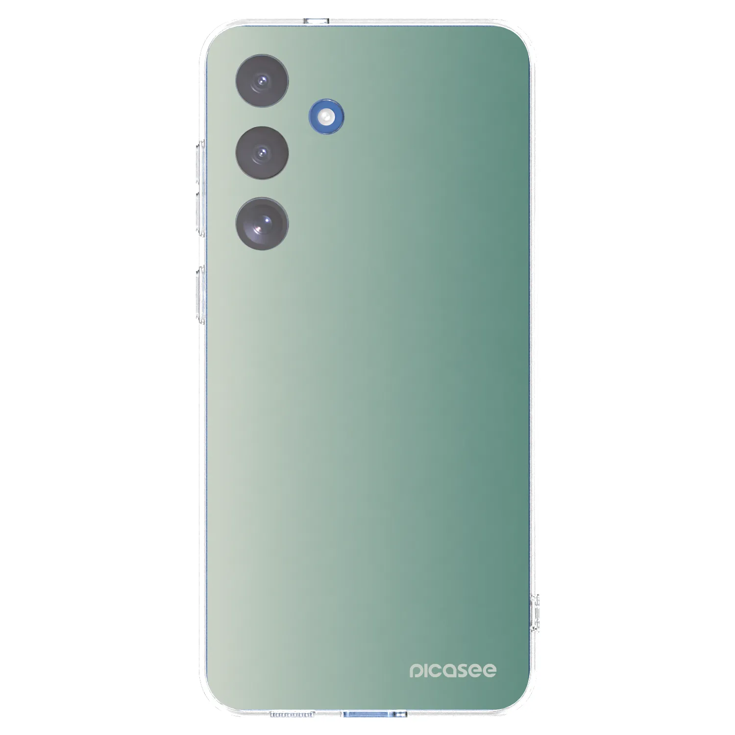 Picasee silikonski prozorni ovitek za Samsung Galaxy S25 FE 5G - Misty Sage