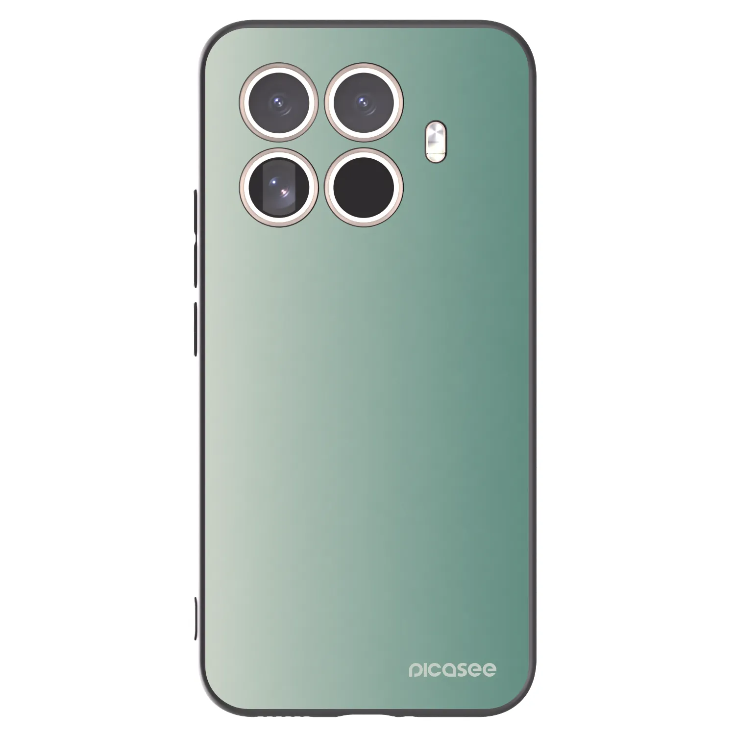 Picasee silikonski črni ovitek za Xiaomi 15T Pro - Misty Sage