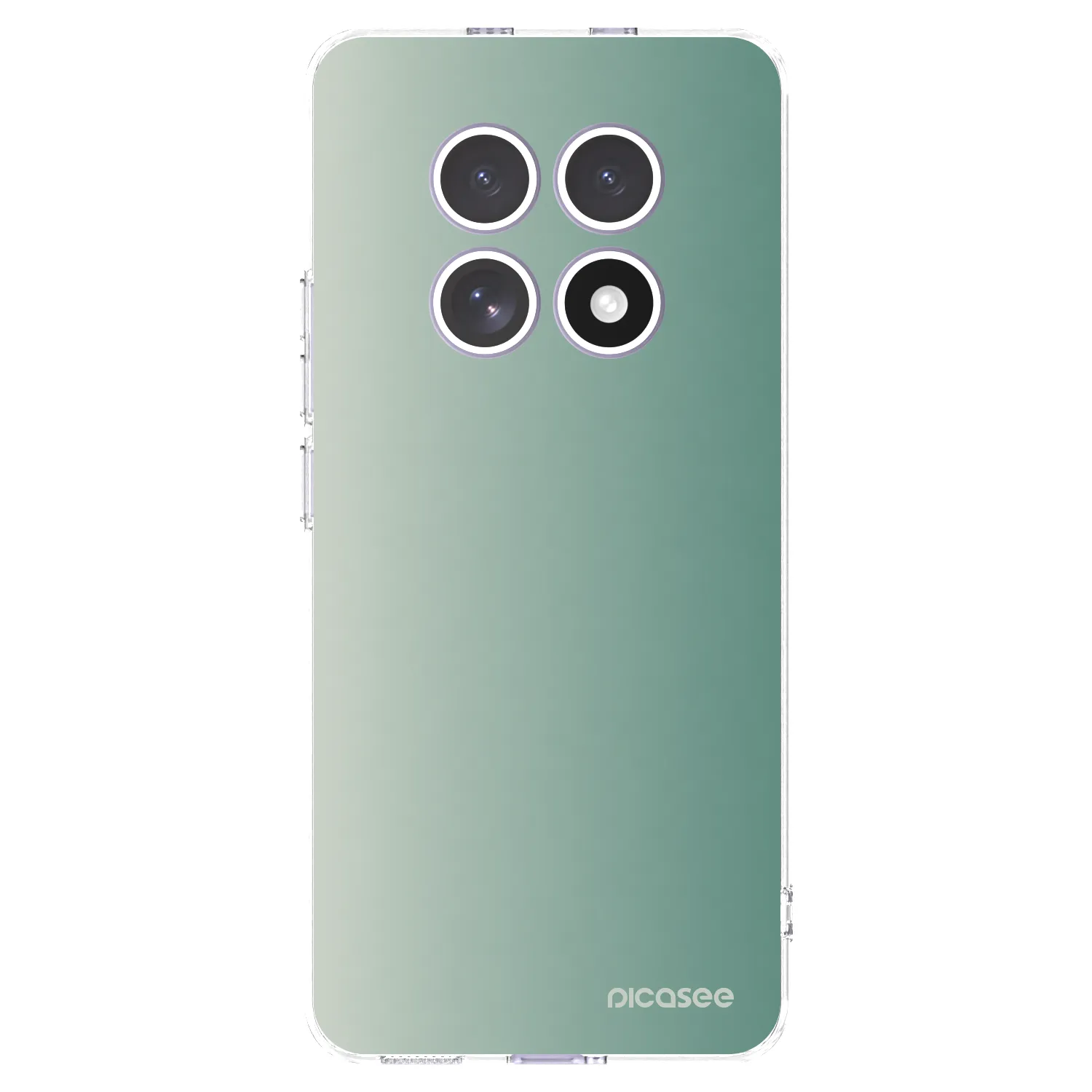 Picasee silikonski prozorni ovitek za Xiaomi Redmi Note 15 4G - Misty Sage