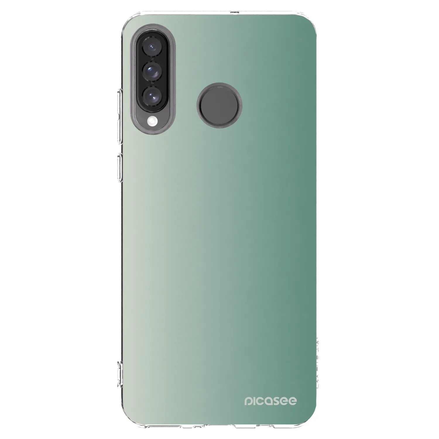 Picasee silikonski prozorni ovitek za Huawei P30 Lite - Misty Sage