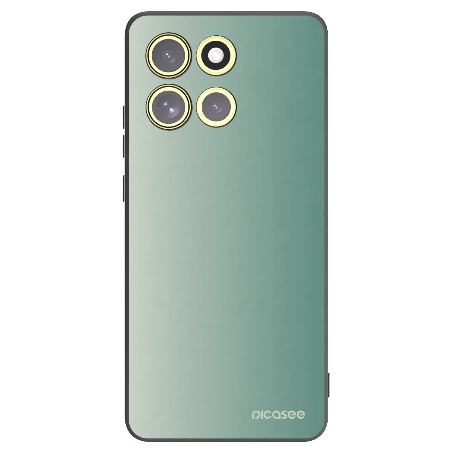 Picasee silikonski črni ovitek za Motorola Moto G86 Power 5G - Misty Sage