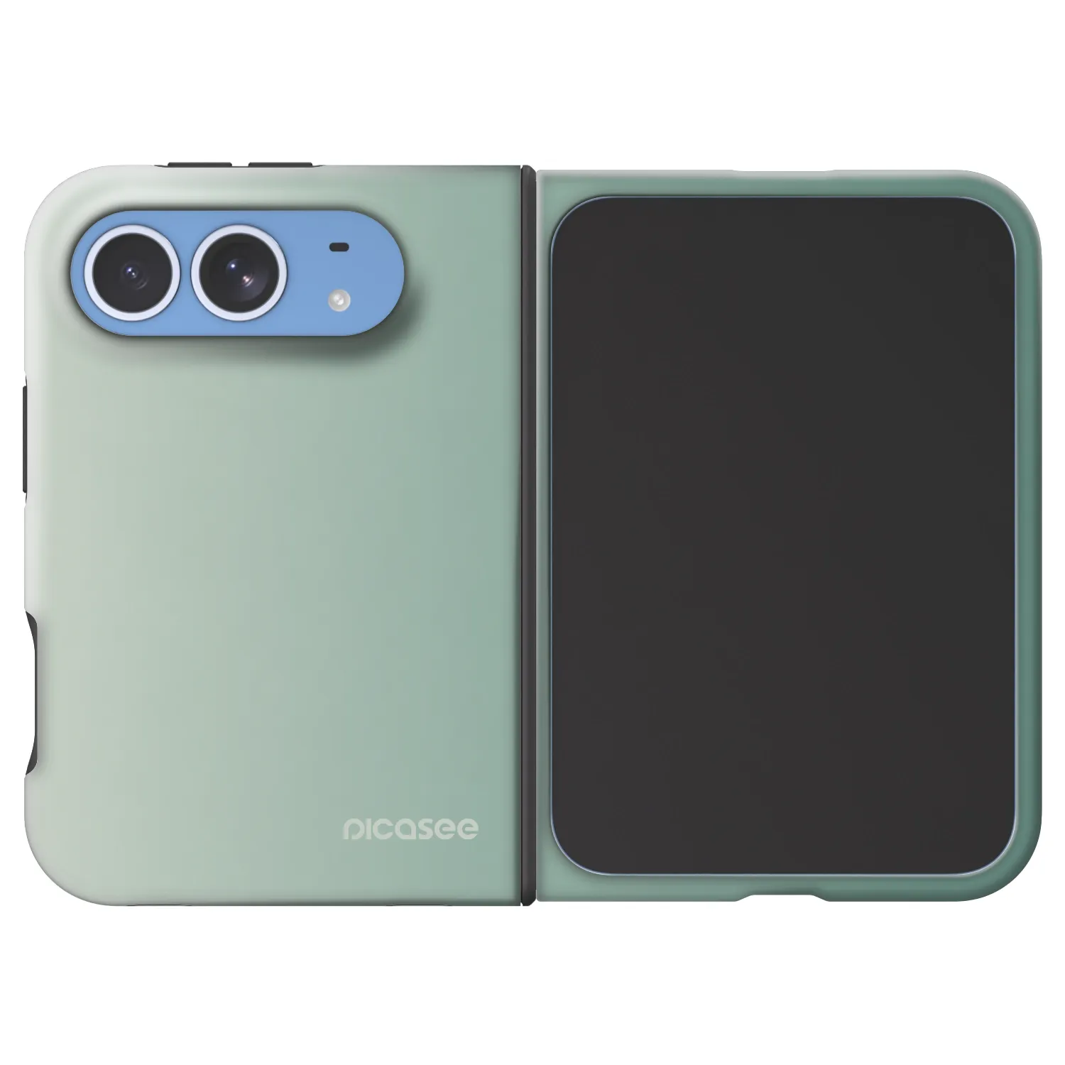 Picasee Fashion Case MagSafe za Apple iPhone Duo - Misty Sage