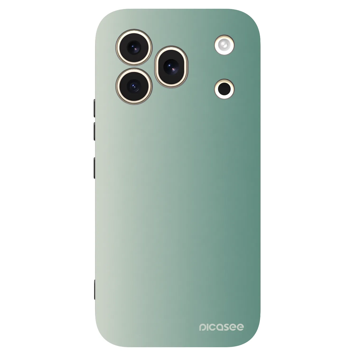 Picasee silikonski črni ovitek za Honor 600 Pro - Misty Sage